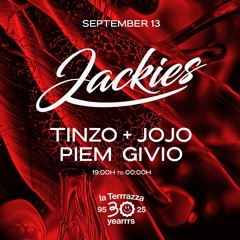 HOUSE LIVE SET at JACKIES OPEN AIR PARTY 13/9 w/PIEM and Tinzo &Jojo