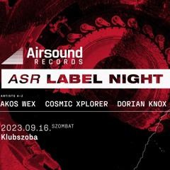 Akos Wex Live @ ASR Label Night at Turbina,Budapest