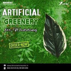 Artificial Greenery for Wedding, Bridal Banquet | Waterproof, UV Resistant, No Color Fade