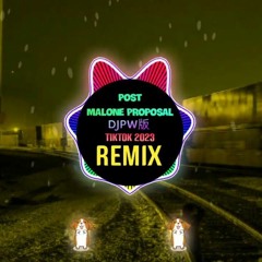 Post Malone Proposal 抖音DJPW版 Remix Tiktok 2023  Jaymmac  Hot Tiktok Douyin.mp3