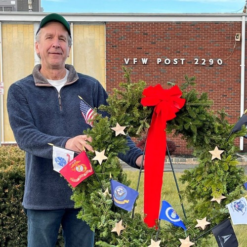 Stream Wreaths Radio's Giving in July Mayor Richard Onderko Manville NJ by WreathsAcrossAmerica