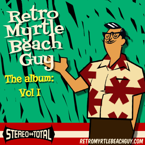 Retro Myrtle Beach Guy Wave