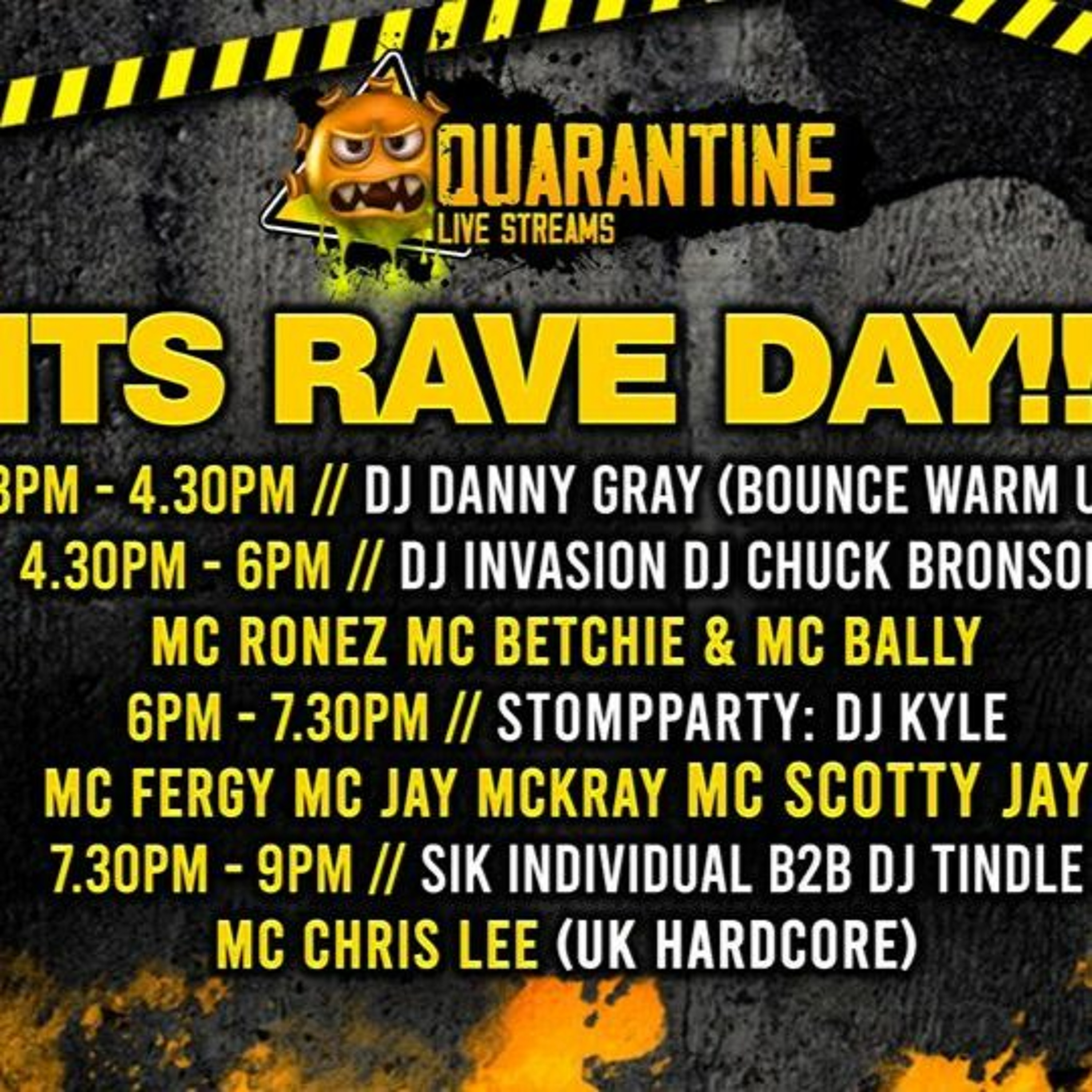 Quarantine Live Stream - Bounce Warm Up - DJ Danny Gray - 29.5.20