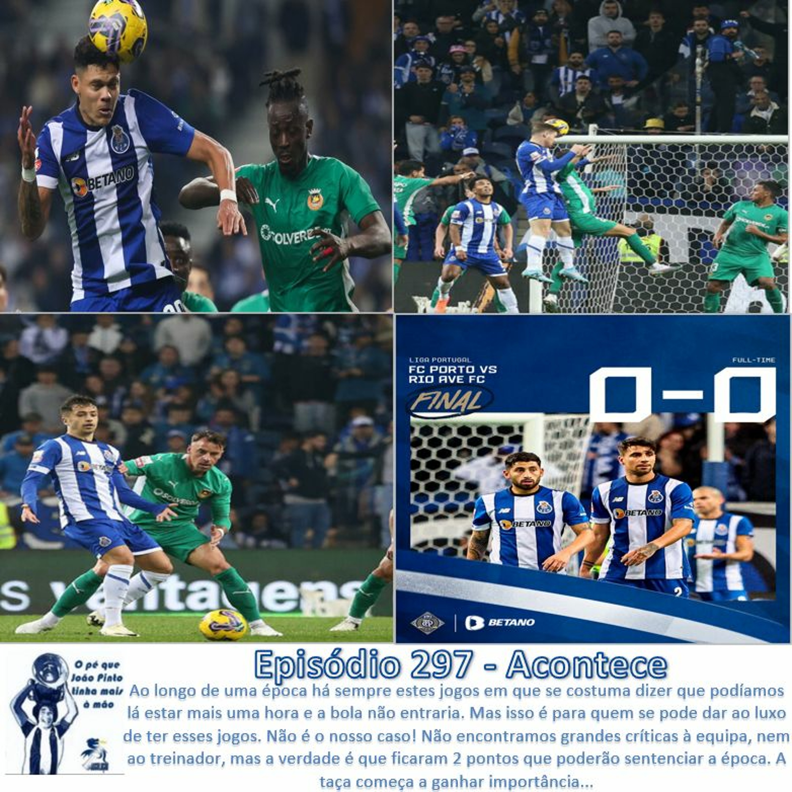 O pé que João Pinto tinha mais à mão