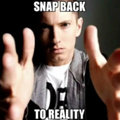 snap back to reality (gothsad)