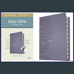 {DOWNLOAD} 📚 KJV Personal Size Giant Print Holy Bible (Red Letter, LeatherLike, Peony Lavender, In