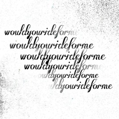 wouldyourideforme prod ssjlamar