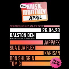 donshuggin - New Music Monthly April DJ set
