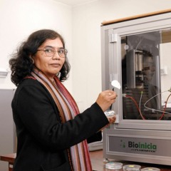 Científica peruana lidera proyectos de nanotecnología e inspira a mujeres en STEM