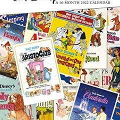 View PDF EBOOK EPUB KINDLE 2022 Disney Classic Posters Oversized Poster Calendar by