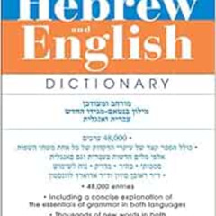 [FREE] EBOOK 💓 The New Bantam-Megiddo Hebrew & English Dictionary, Revised by Reuben
