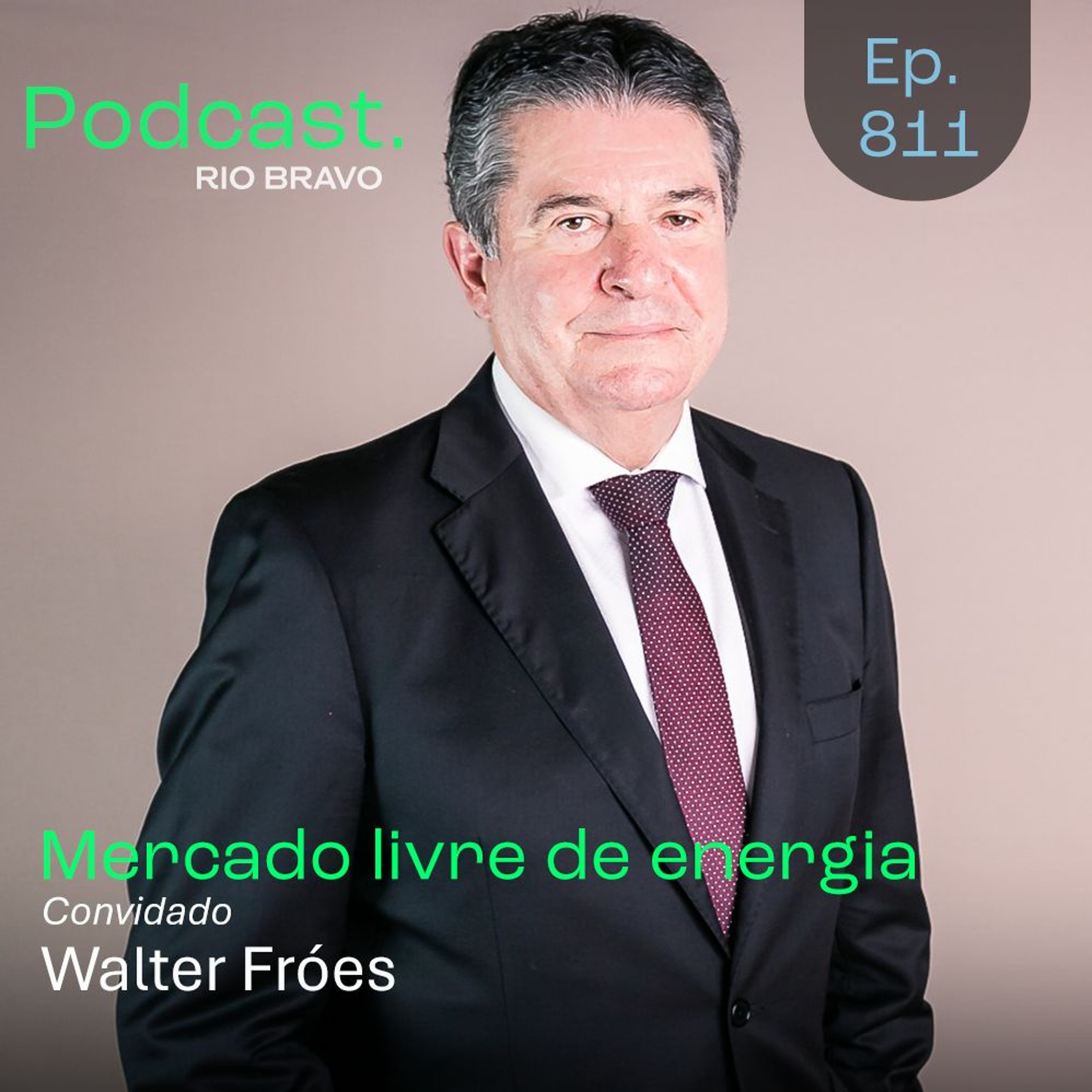 Podcast 811 – Walter Fróes: “O Brasil tem como gerar energia muito mais barata” episode artwork