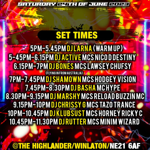DJ RUTTER - MC WIZARD - MC MINIM