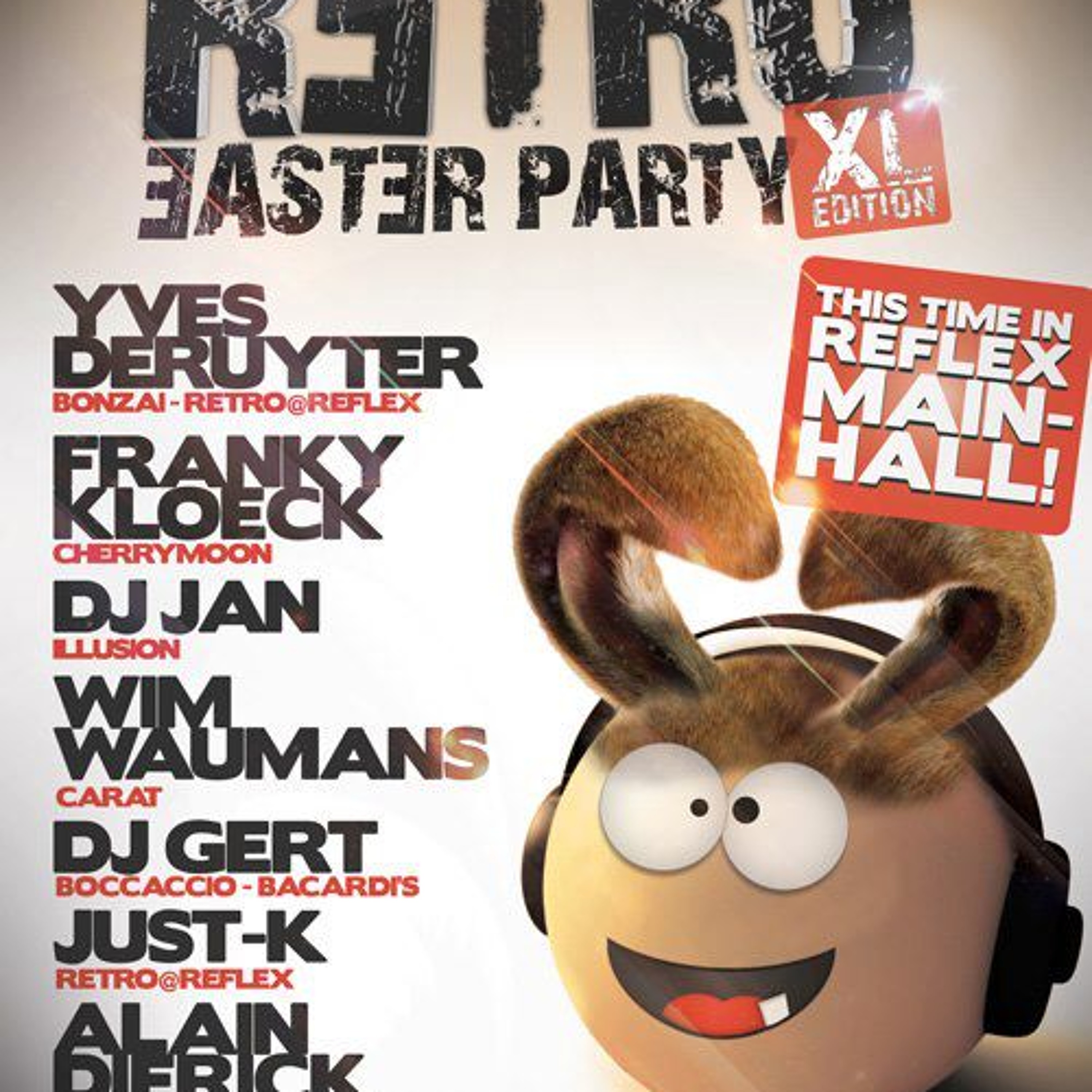 Retro @ Reflex XL Edition Wim Waumans Easter Mainhall 2013 episode artwork