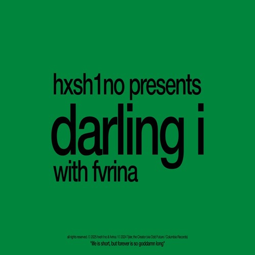 darling, i (w/ fvrina)