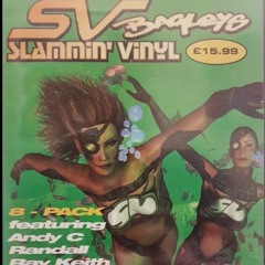 Randall (RIP) @ Slammin' Vinyl on 4 September 1998, with MC Skibadee (RIP)