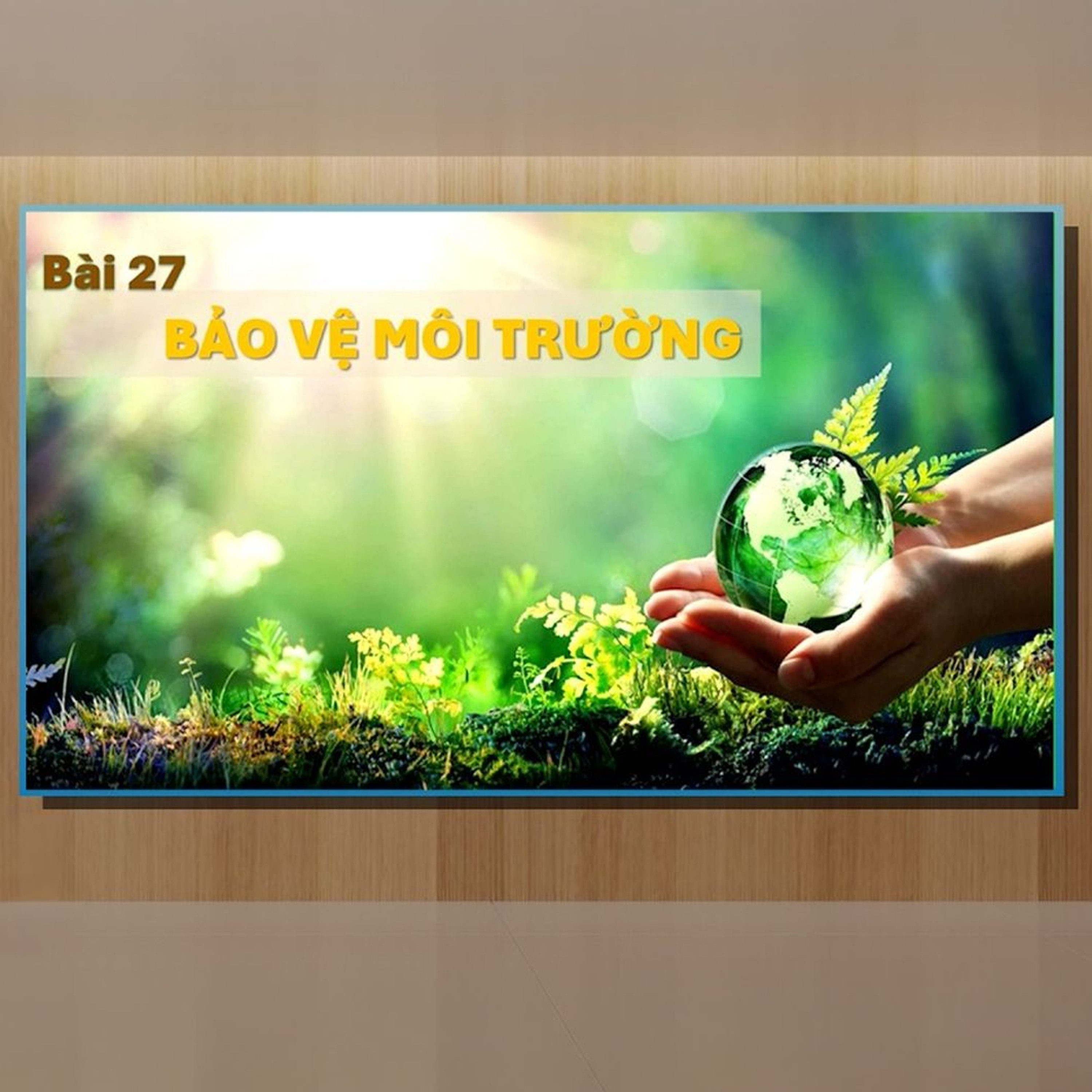 Bài 27- Bảo vệ môi trường - Giáo lý cho người trưởng thành episode artwork