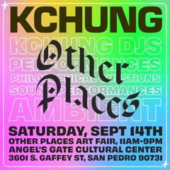 palacio x kchung at other places art fair featuring  Iris ipsum, zhao , Blythe Boonie