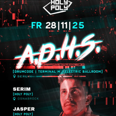 Techno Opening LIVE@HolyPolyOsnabrück | 28. Nov 2025