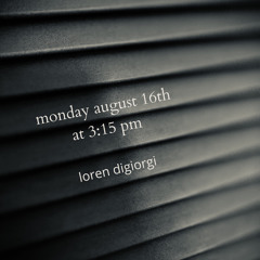 Monday August 16th At 3:15 PM