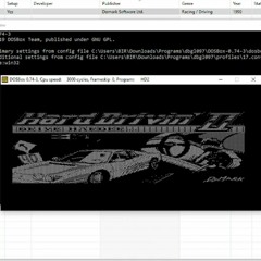 Hard Drivin' II: Drive Harder [MS DOS] Title Screen Music on IBM PC Speaker