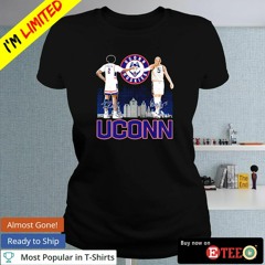 Top UConn Huskies Tristen Newton and Paige Bueckers city signatures shirt