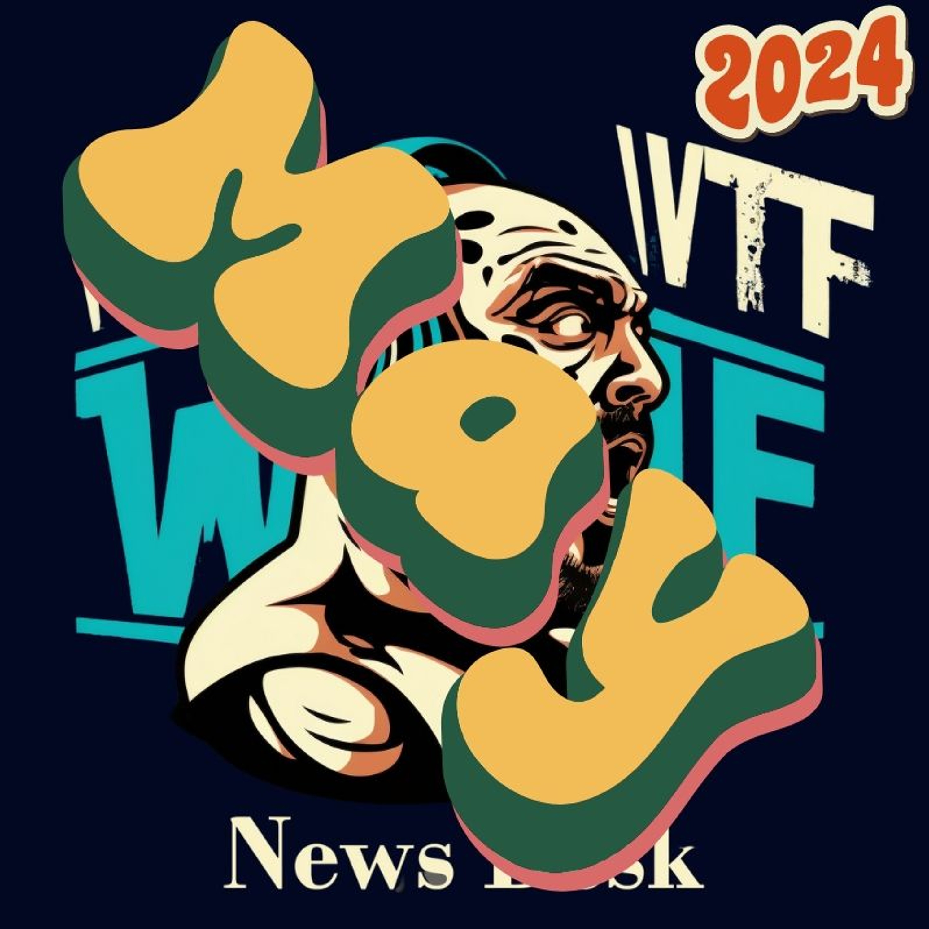 Cool Kids Countdown Ep 157: "The WTF News Desk, " May, 2024, Episode 843 episode artwork