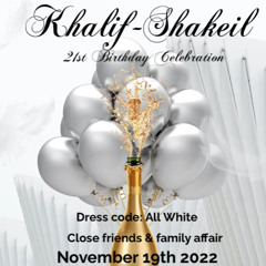 DJ MARGABWOY PRESENTS| Khalif-Shakeils family & Close friends 21st Celebration teaser