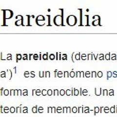 Pareidolia...
