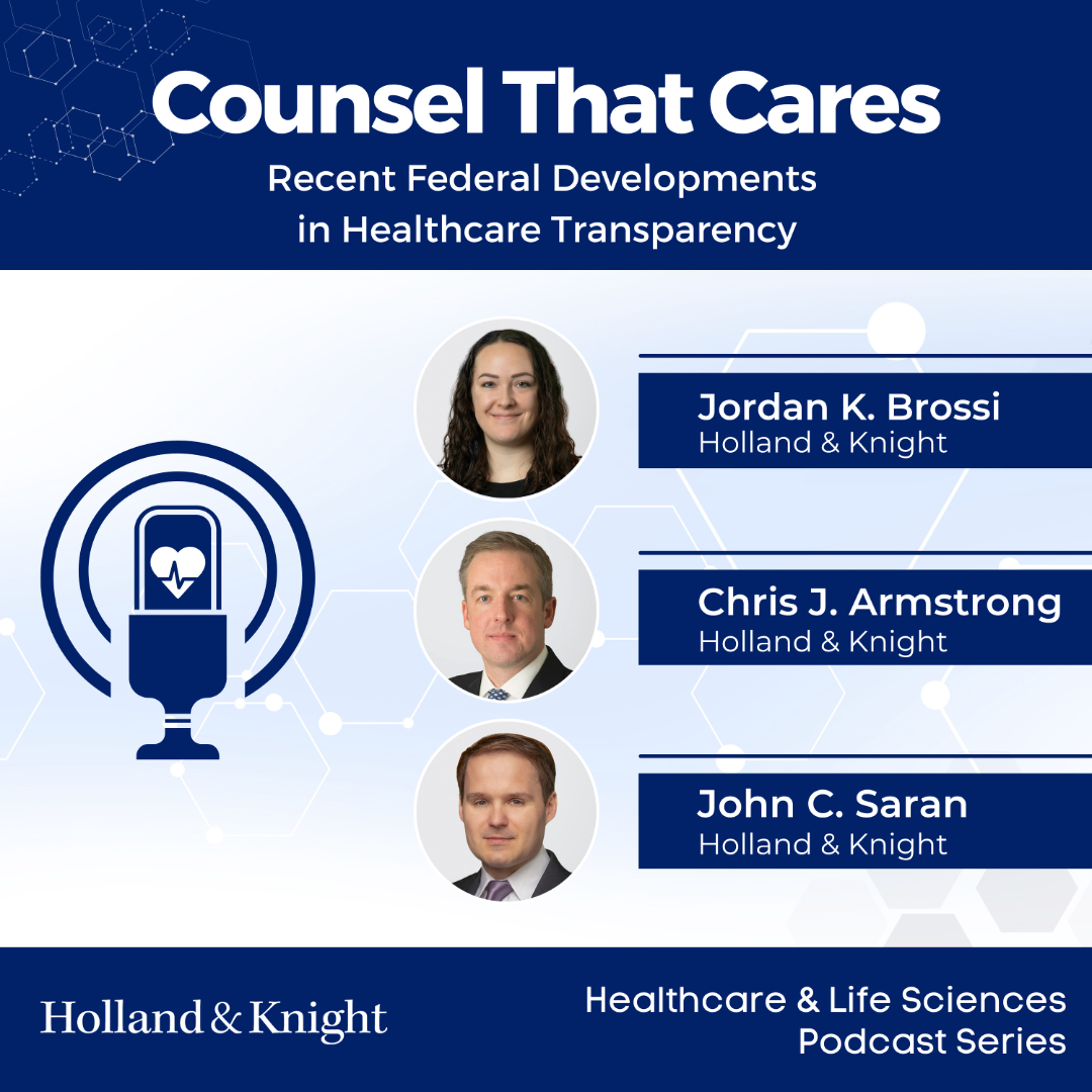 Recent Federal Developments in Healthcare Transparency episode artwork