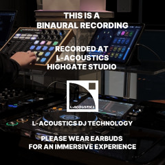 Spatial Audio - L ACOUSTICS DJ Technology - Dark dnb set