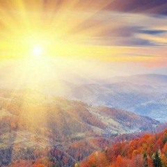 O dia amanheceu tão lindo