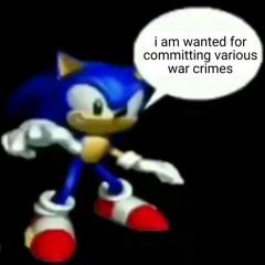 sonic breaks a table.