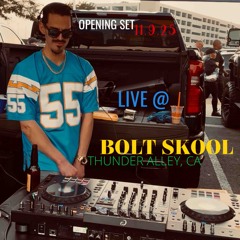 LIVE @ BOLT SKOOL [THUNDER ALLEY, CA] 11.9.25 {OPENING SET}