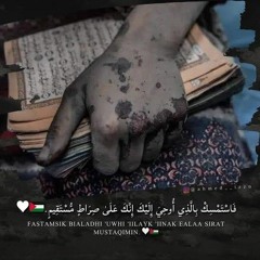 فَاسْتَمْسِكْ بِالَّذِي أُوحِيَ إِلَيْكَ .. تلاوة هادئة 🌸