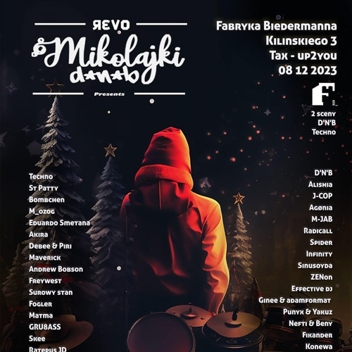 DNB Mikołajki Techno stage set 08.12. (recreated - extended version)