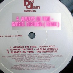 Gabriel Euphoria - Always On Time ( Remix )