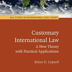 [Download] PDF 🗃️ Customary International Law: A New Theory with Practical Applicati