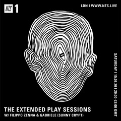 Filippo Zenna & Gabriele (Sunny Crypt) @NTS RADIO 15.08.20