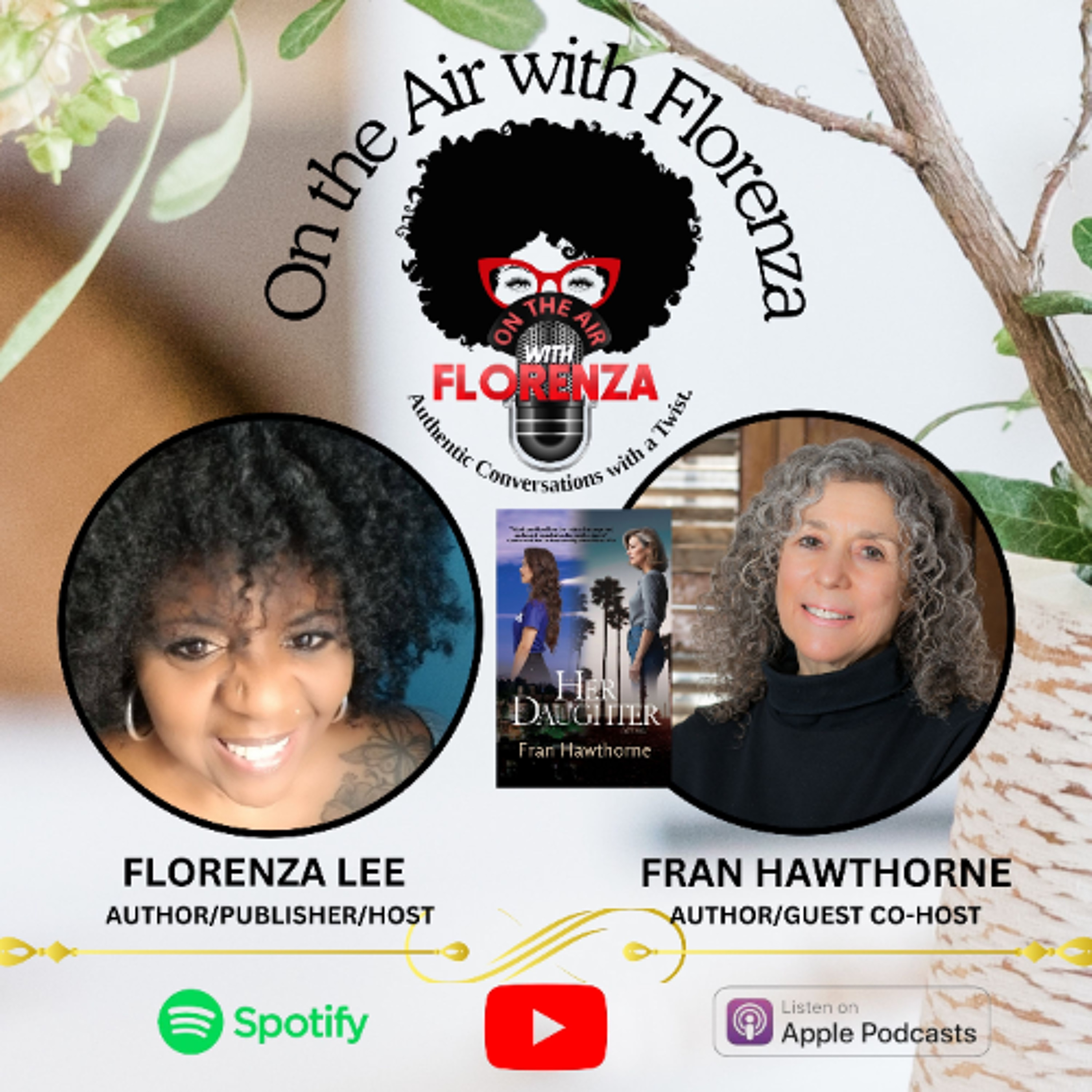 Fran Hawthorne Co-hosts On the Air with Florenza episode artwork