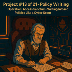 Project #13 of 21 - Policy Writing Operation: Access Sanctum - Writing InfoSec Policies Like a Cyber Scout