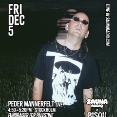 Peder Mannerfelt - Live - SAUNA RADIO December 5, 2025