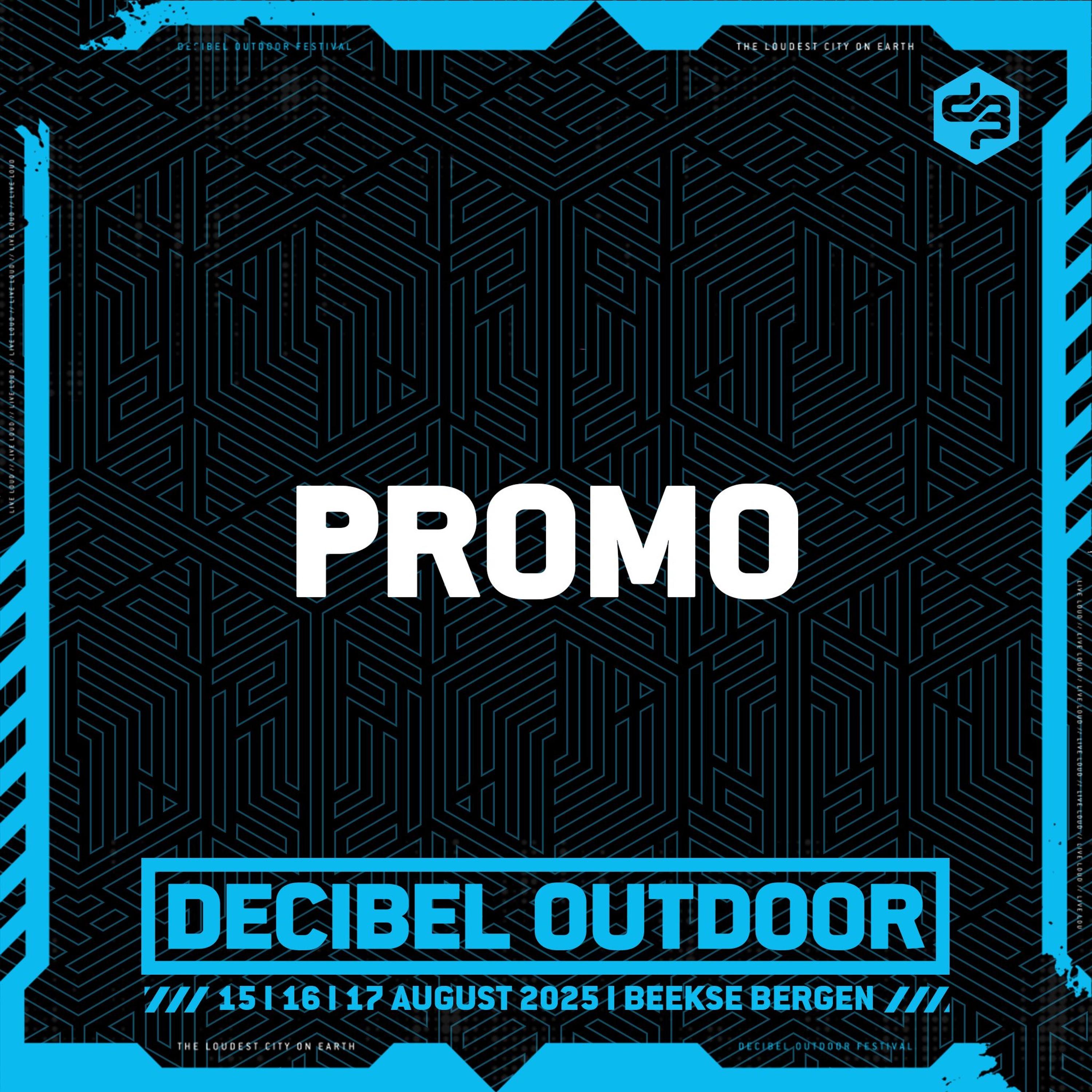 Promo | Decibel outdoor 2025 | Saturday | Hardcore episode artwork