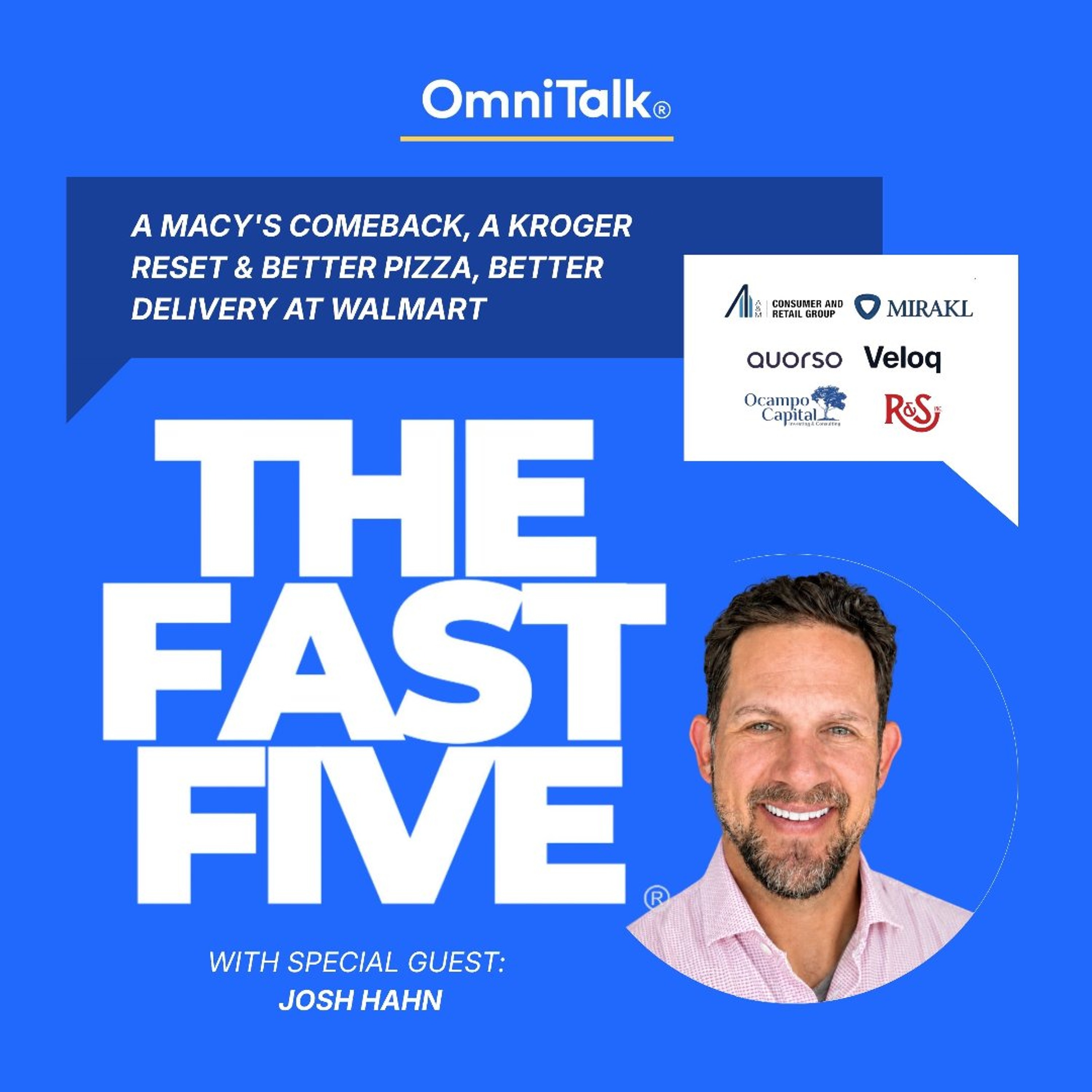 Walmart Adds Papa Johns to Express Delivery | Fast Five Shorts