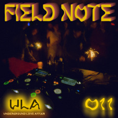 Underground Love Affair 011 - Field Note @ Bohême Système