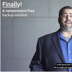 How to get a ransomware-free backup