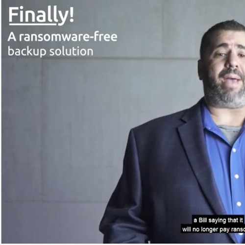 How to get a ransomware-free backup