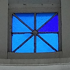 Between blue and blue