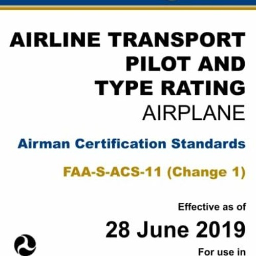 Stream View PDF Airline Transport Pilot and Type Rating Airplane