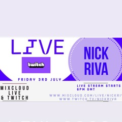 Live Broadcast on Twitch & Mixcloud Live - 3rd July 2020